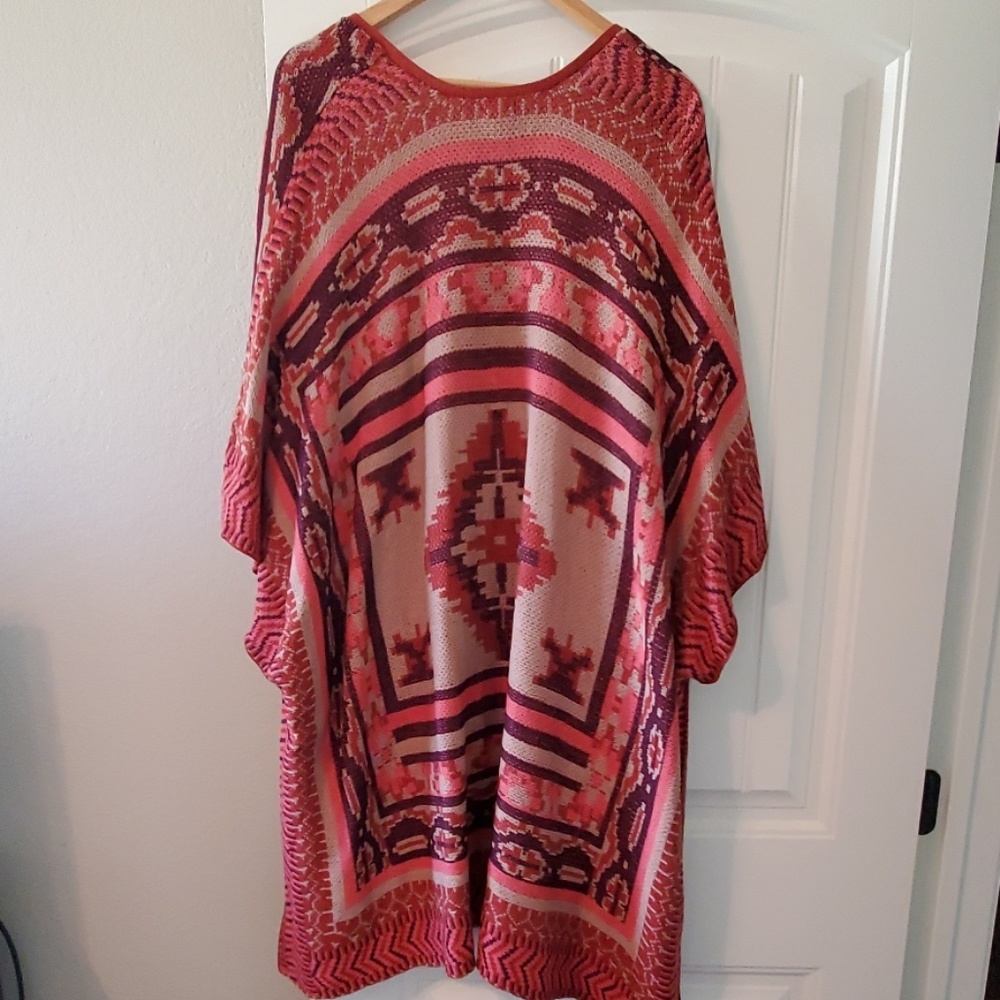 Mossimo Open Front Poncho - Picture 2 of 3